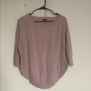 Express circle hem sweater